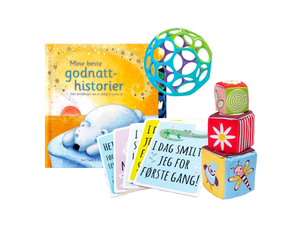 Babypakke med stableklosser