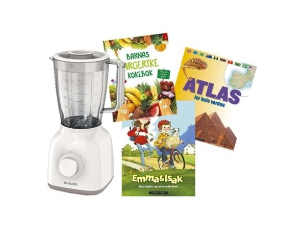 Barnepakke med Philips blender