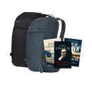 Bergans Hugger 25L og 3 krimbøker