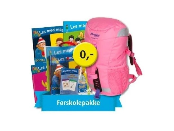 Førskolepakke med Bergans-sekk