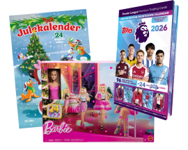Julekalender med leker for barn – uten godteri