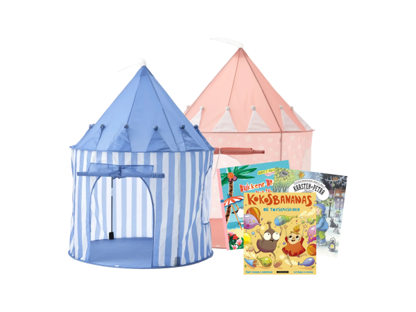 Kid’s Concept leketelt og barnebøker