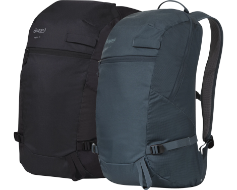 Bergans Hugger 25L og krimbøker