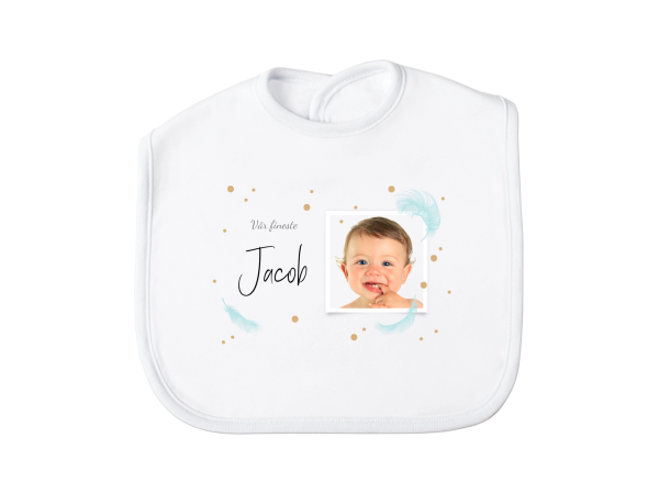 Personlig smekke med tekst og bilde