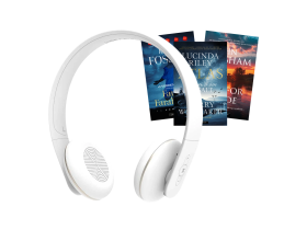 Kreafunk aHEAD 2 hodetelefoner og 3 bøker