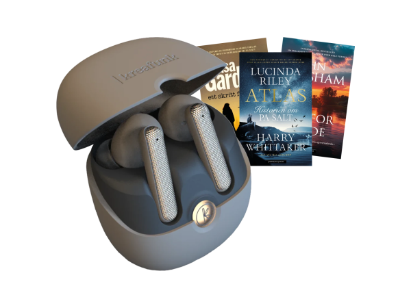 Kreafunk Pure og 3 bøker