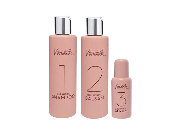 Vendela Shampoo, Balsam og Hårserum