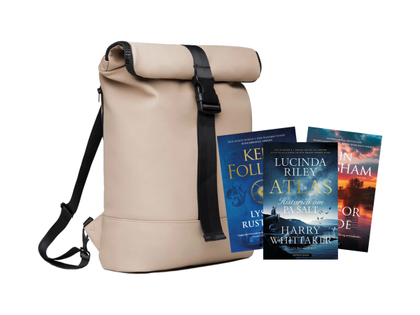 Vinga Baltimore hverdagssekk og 3 bøker